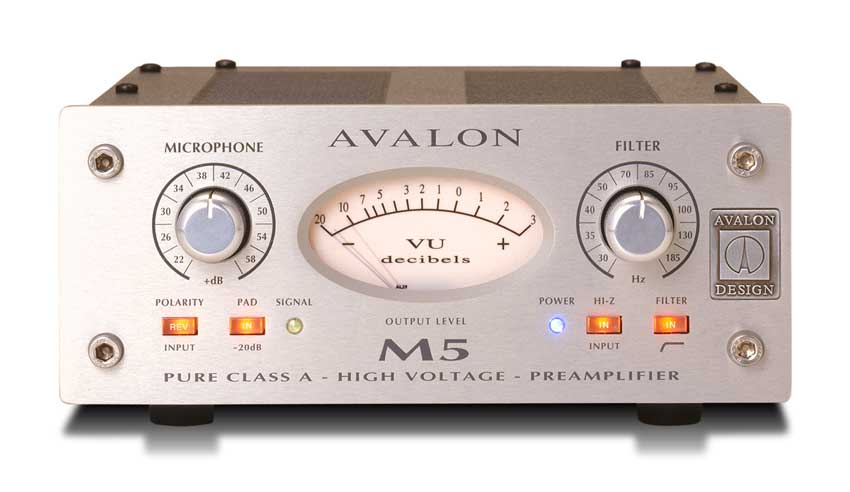 Avalon Preamplifiers, M5 Specs & Details