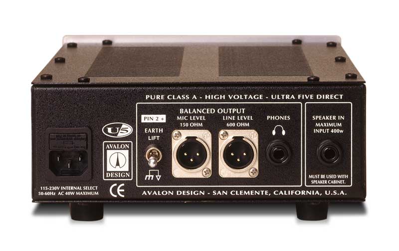 LM Cases 15-0168 Avalon U5 Waterproof Directbox Case Bass Guitar Electronics 