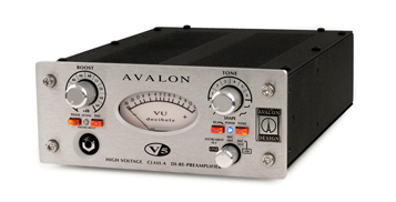 Avalon Preamplifiers, V5 Specs & Details